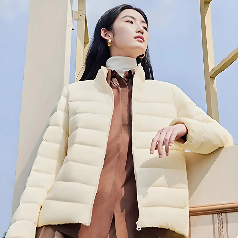Fluffy Duck Down Three-Dimensional Heat Storage Outdoor Down Jacket Filling